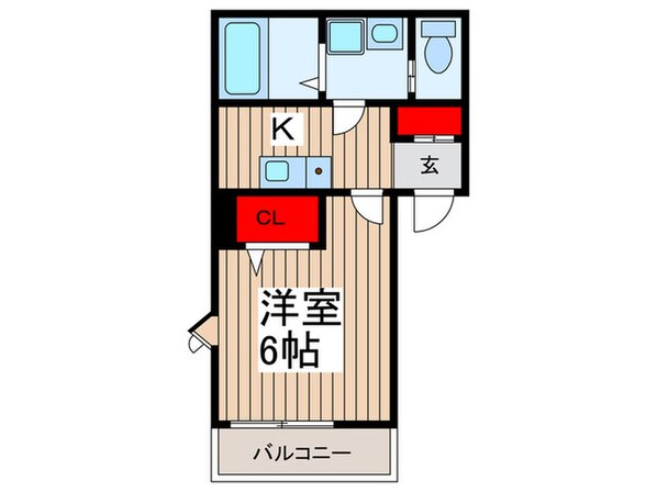 MELDIA南4丁目の物件間取画像